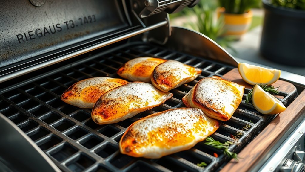 grill trout fillets easily
