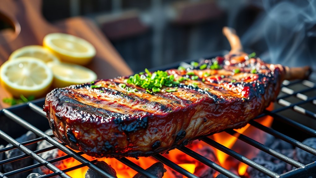 grill venison backstrap easily