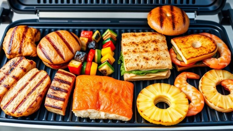grilled foods for cooking