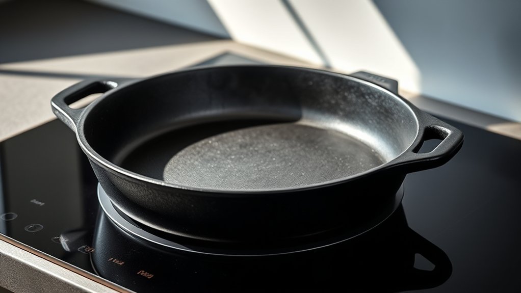 handle cast iron carefully