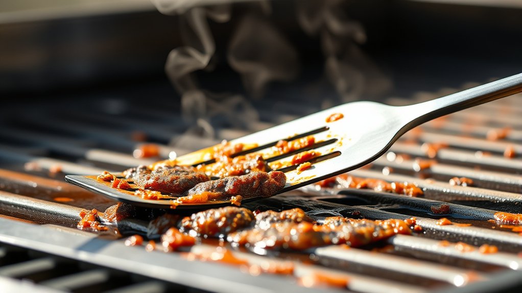 heat to loosen grease