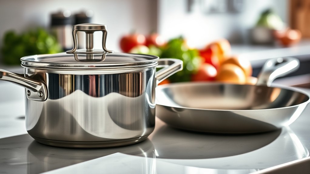 high quality stainless steel cookware