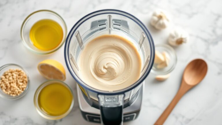 homemade tahini blender method