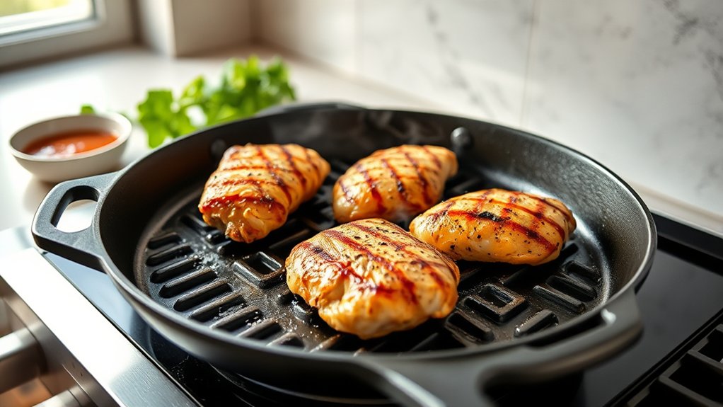 indoor smoky grilled flavor
