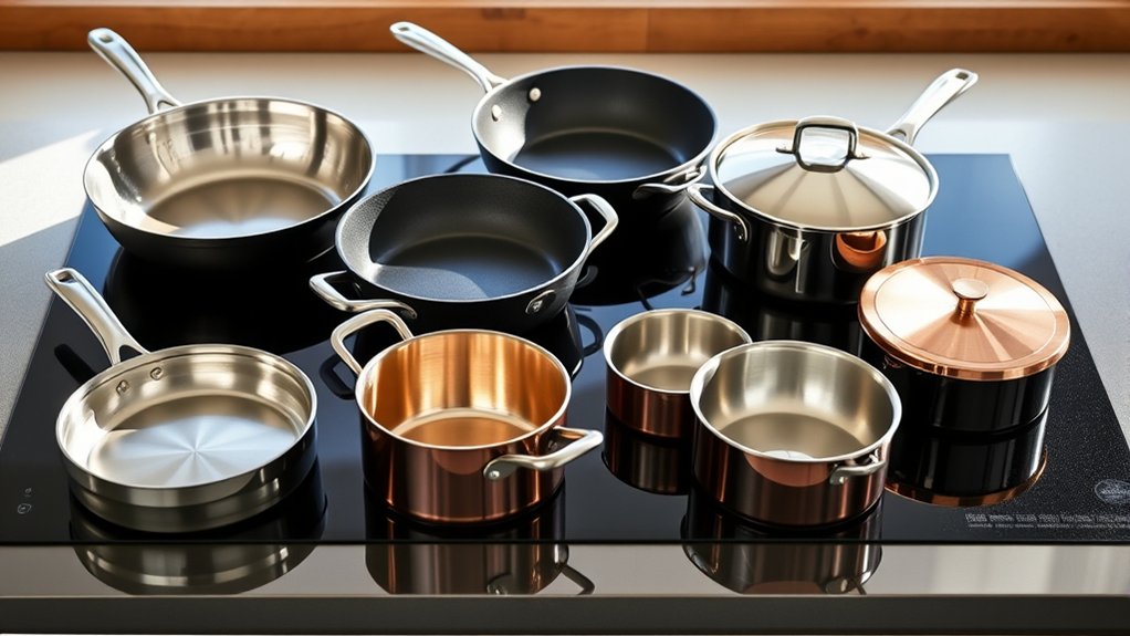 induction compatible cookware types