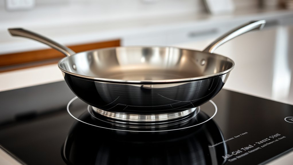 induction compatible magnetic stainless steel