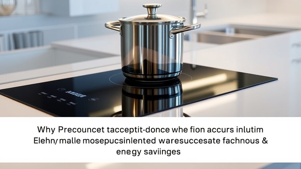 magnetic ferrous flat bottomed cookware