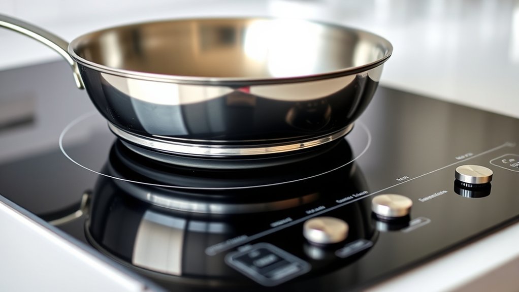 magnetic layer ensures induction compatibility