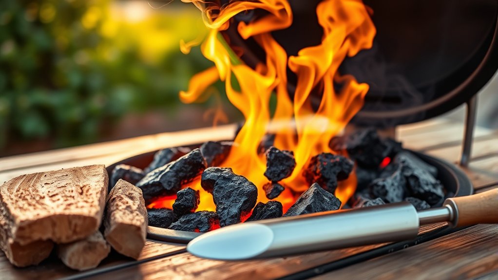 maintain consistent grilling heat