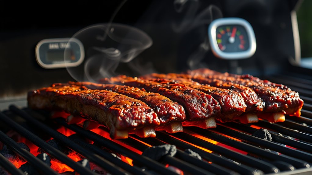 maintain medium grill temperature