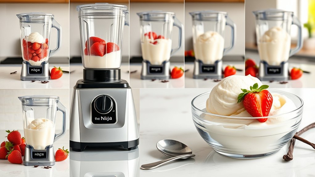 making ice cream easily