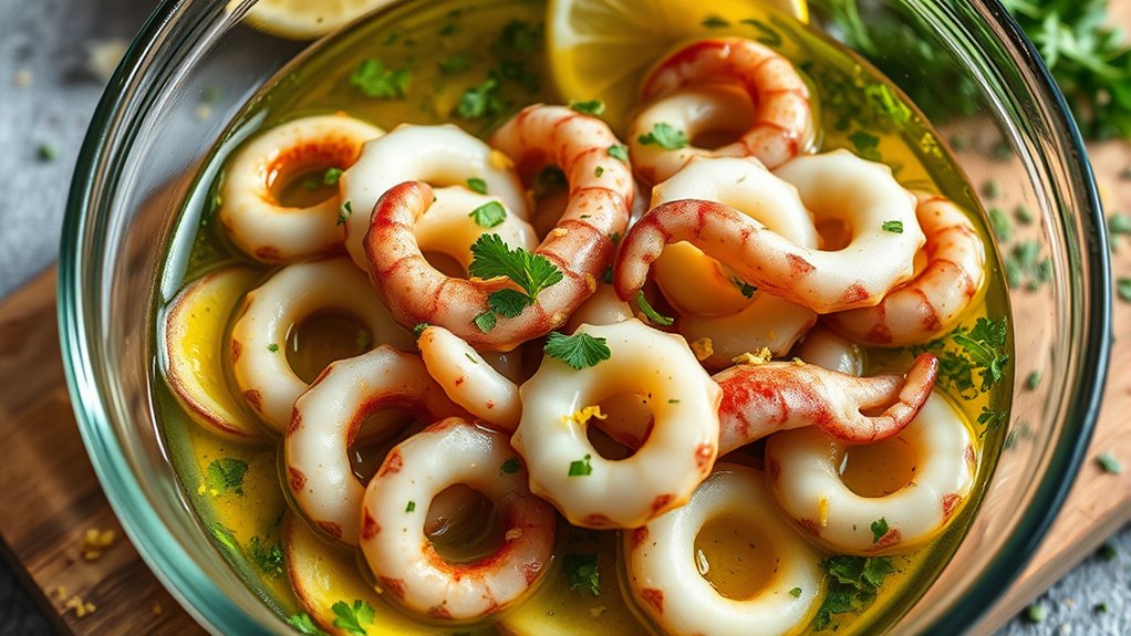 marinate for tender flavor