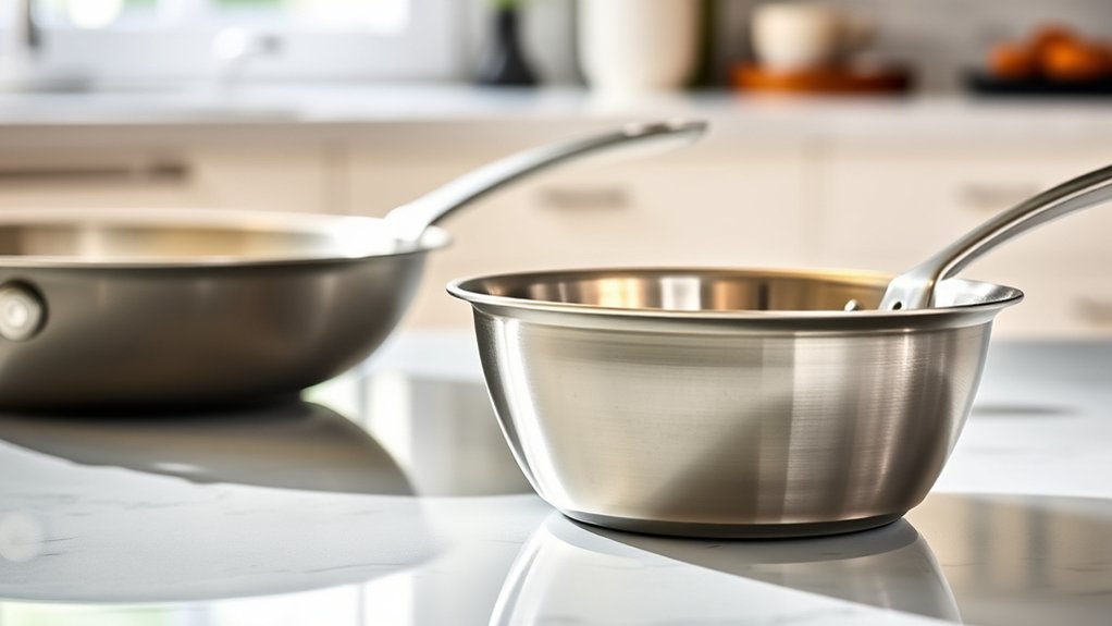 materials aluminum steel nonstick