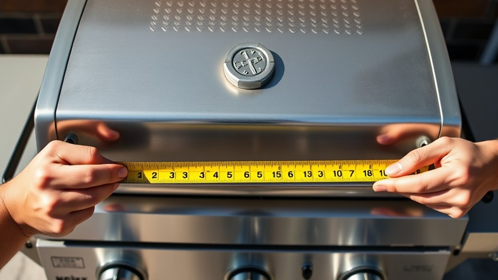 measure all permanent attachments