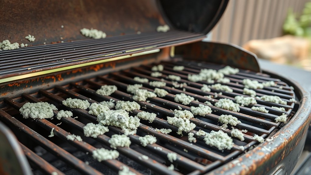 mold risks on grill