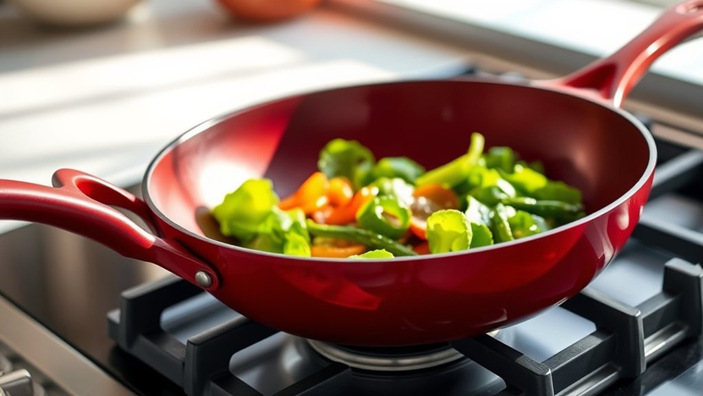 nonstick durable even heating