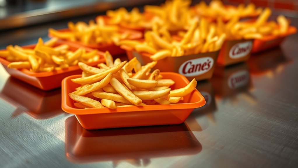 number of fries in order