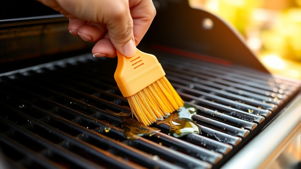 oil coating prevents rust