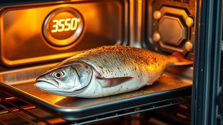 oven baked fish cooking time