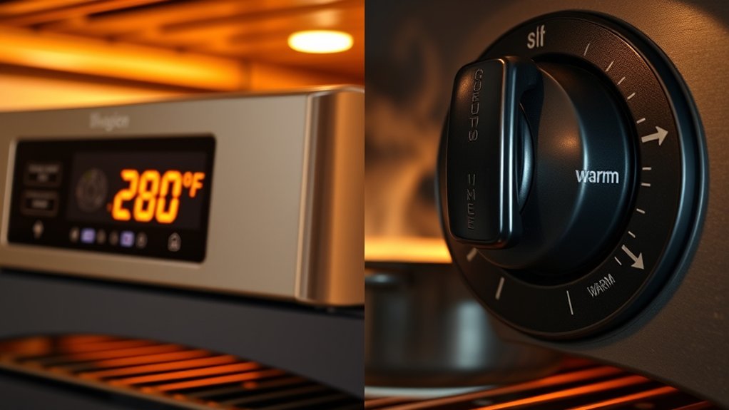 oven types affect warmth