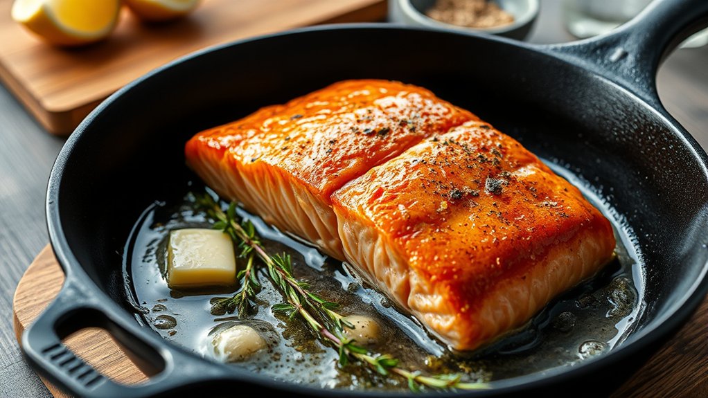 pan fry salmon fillet