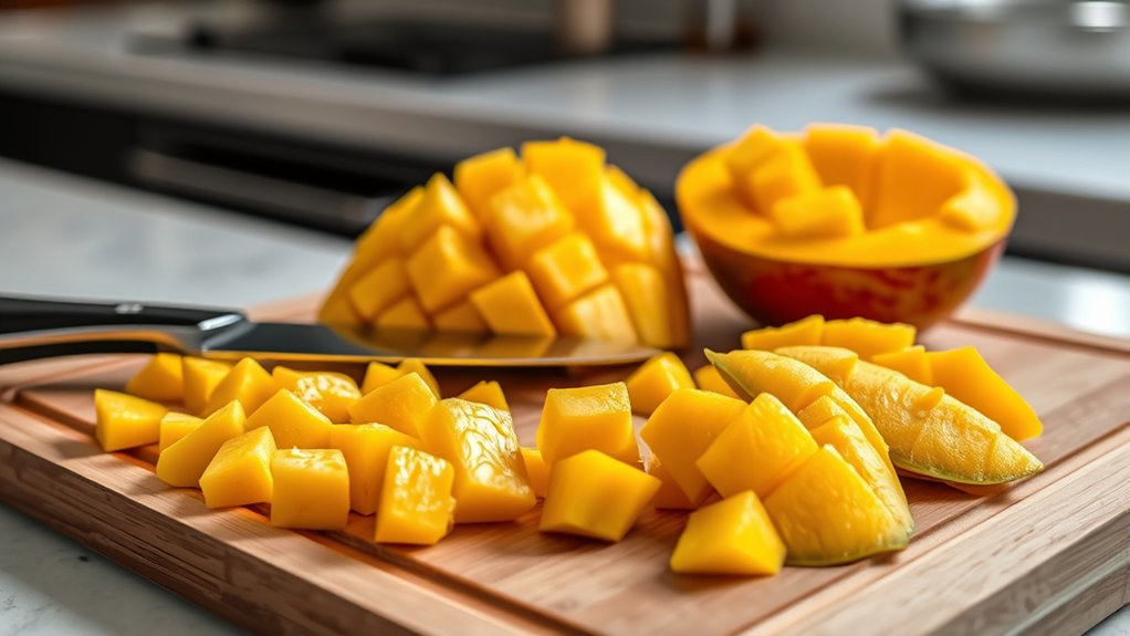 peel chop and blend