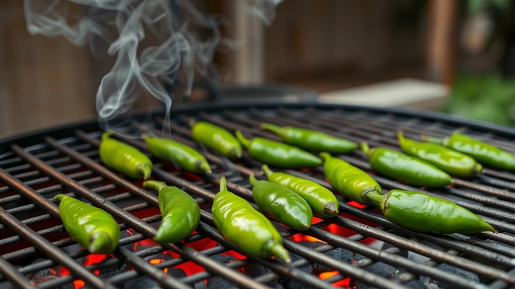 preheat clean oil grill