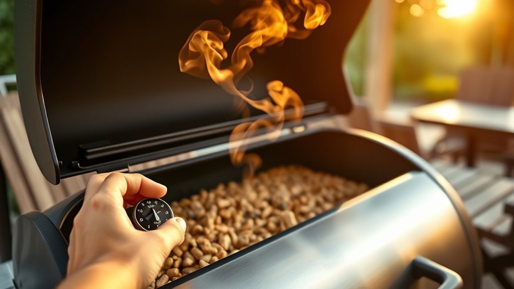 preheat clean set temperature