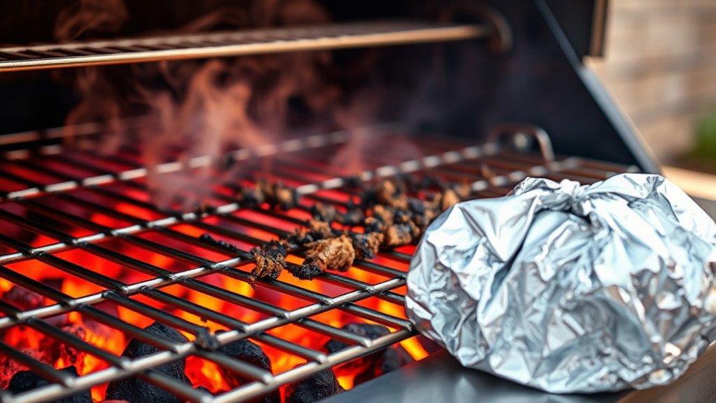preheat grill for cleaning
