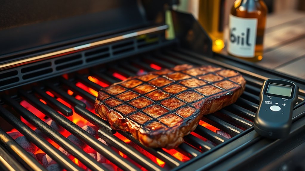 preheat zone grill even