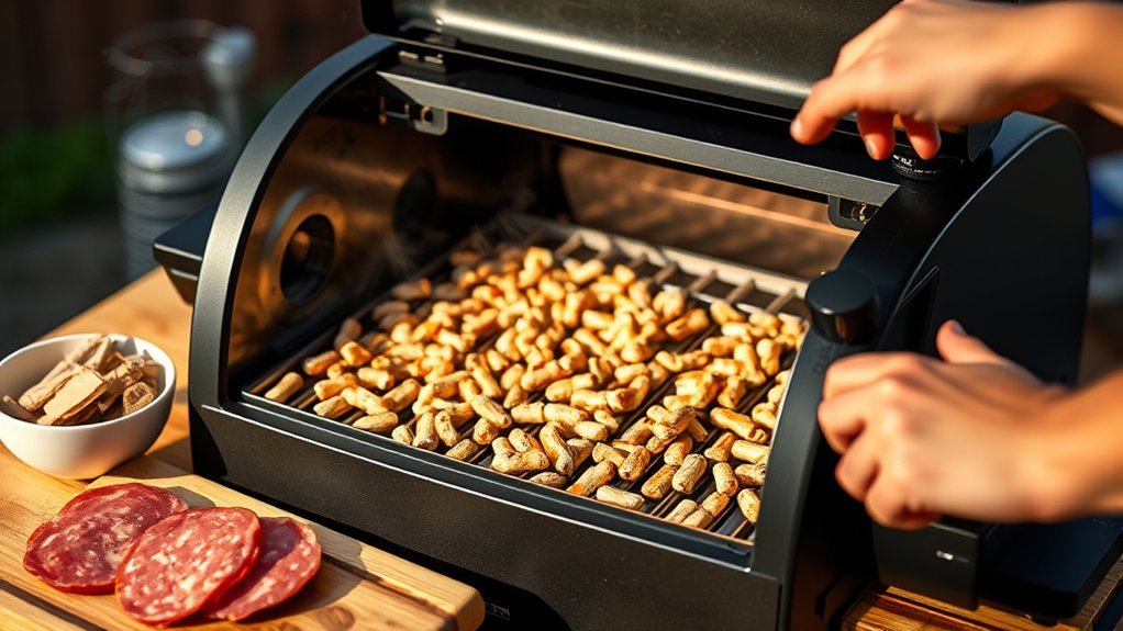 prep grill for perfect smoking