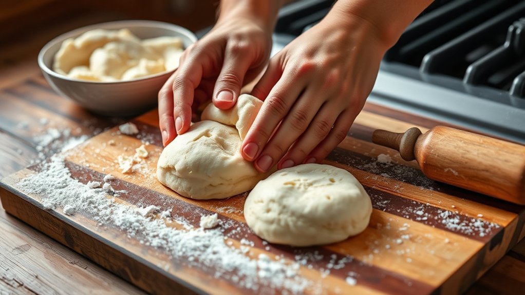 prepare cut flour chill