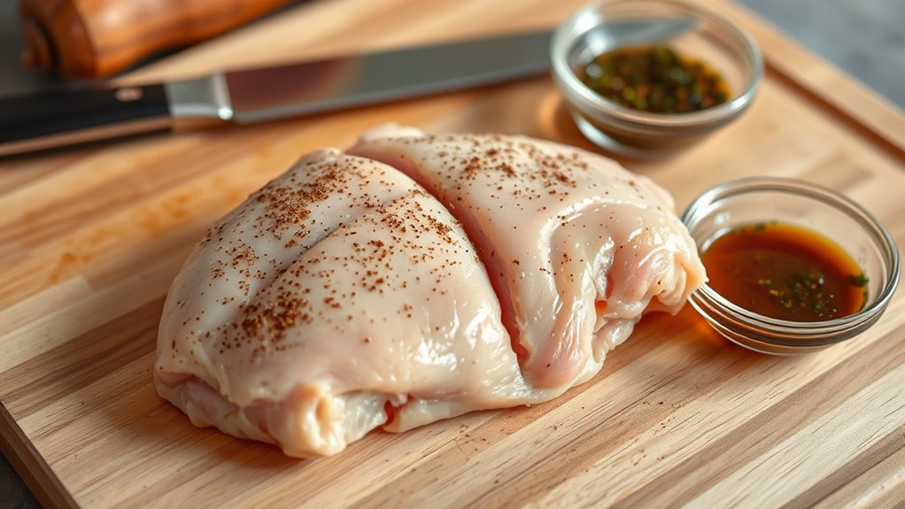 prepare flatten season evenly