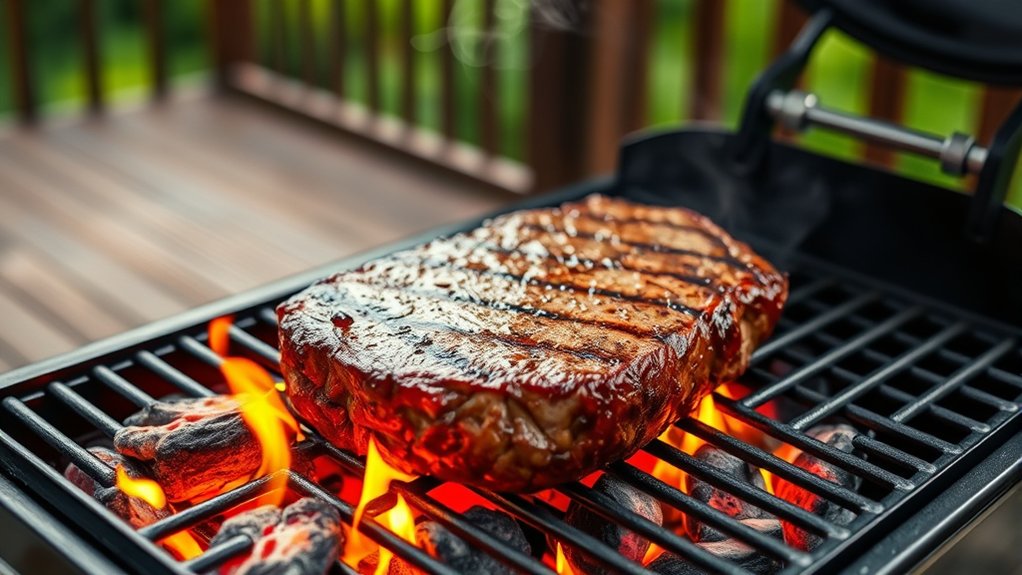 prepare grill for searing