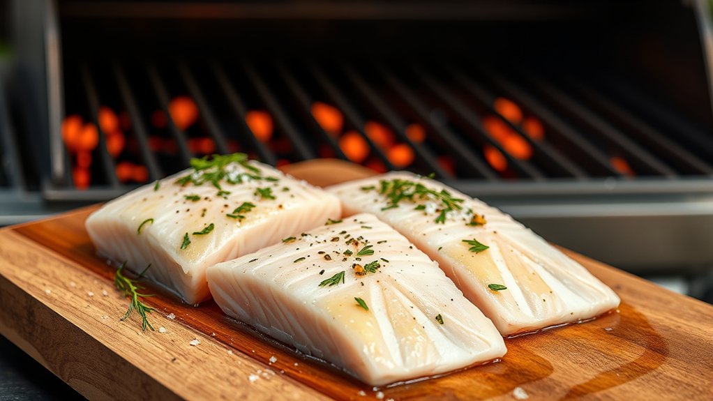 prepare season and grill