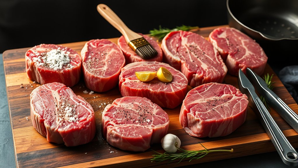 prepare season grill serve