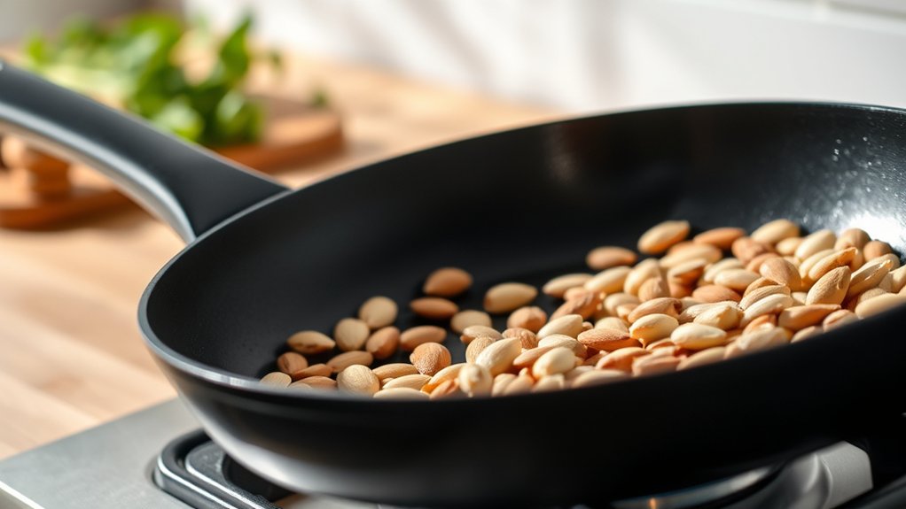 prepare spread handle stir