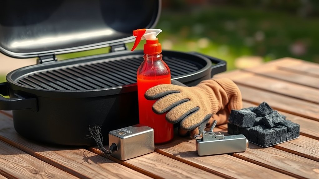 prepare tools and safety gear
