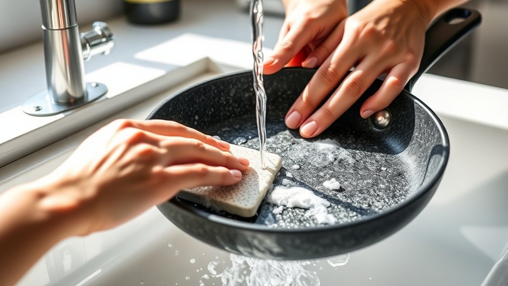 proper cleaning preserves non stick