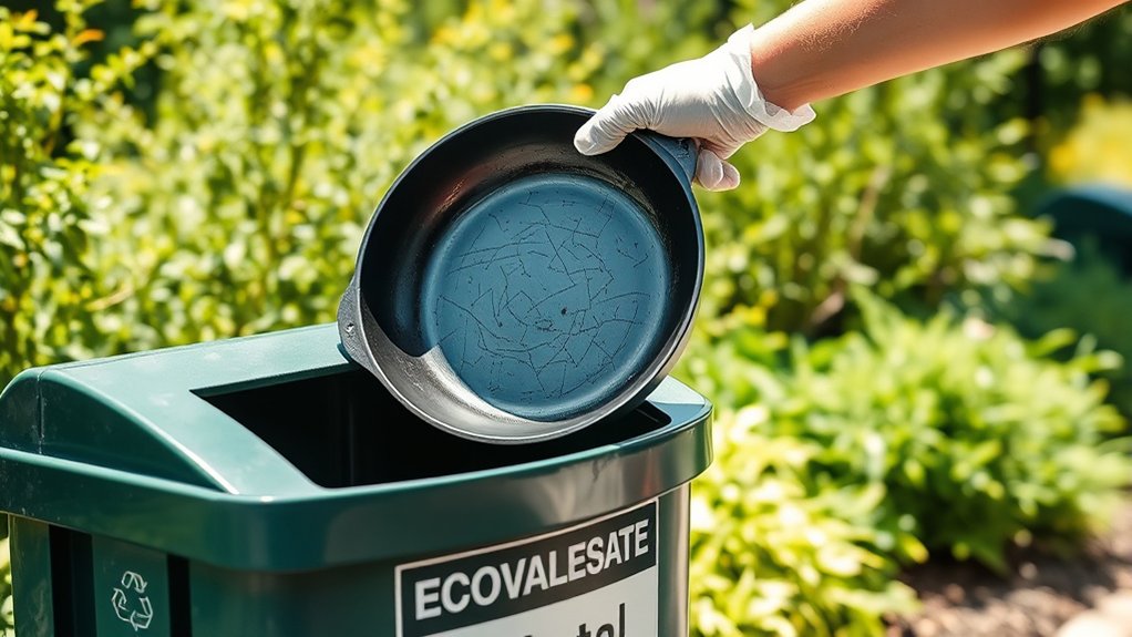 proper non stick disposal methods