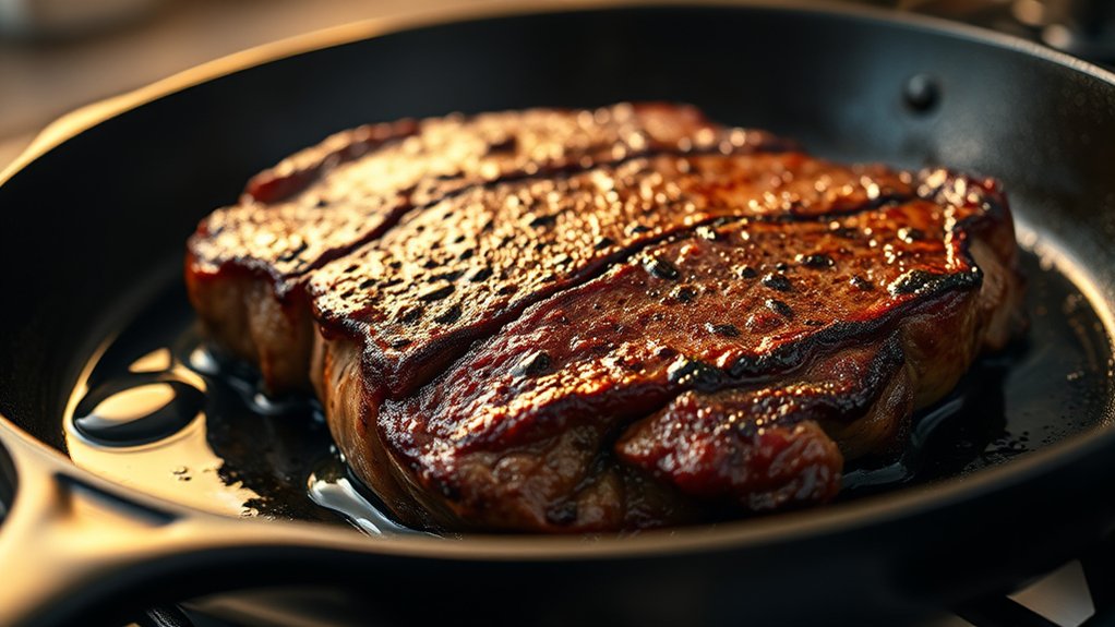 proper pan and oil selection