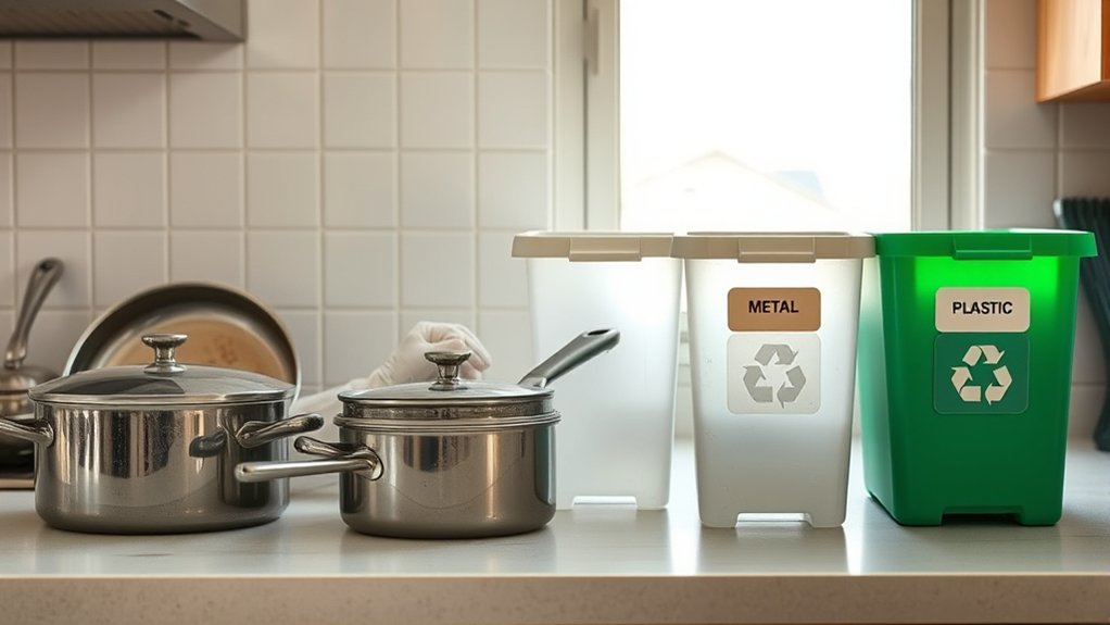 recycle or donate cookware