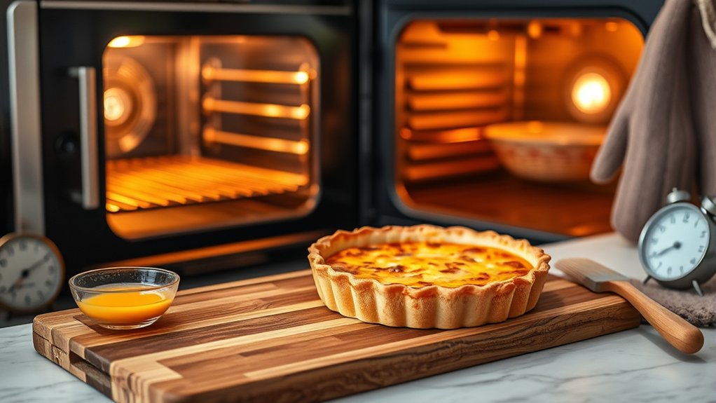 reheat quiche oven method