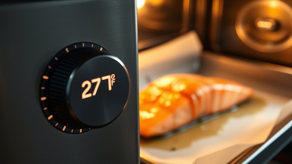 reheat salmon at low temperature