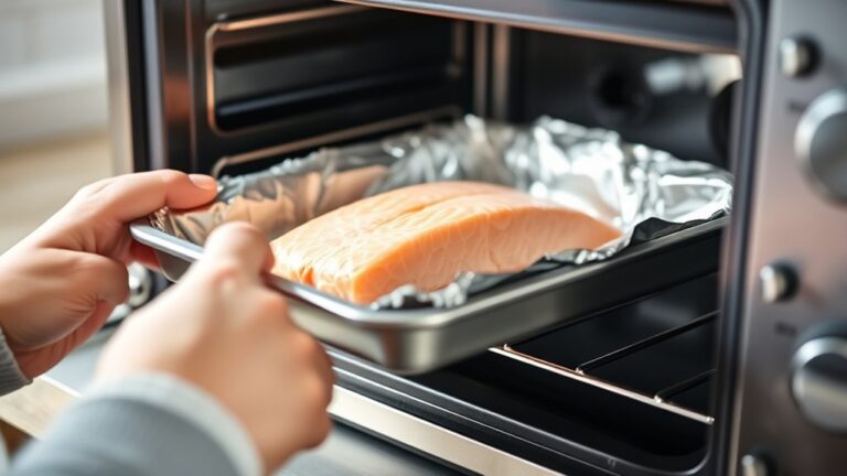 reheat salmon carefully in oven