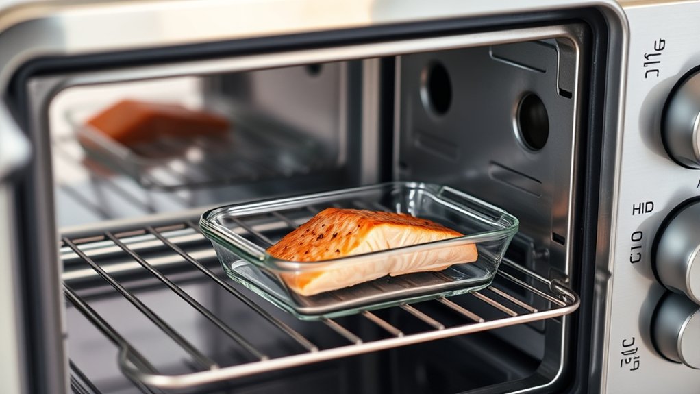 reheat salmon gently monitor