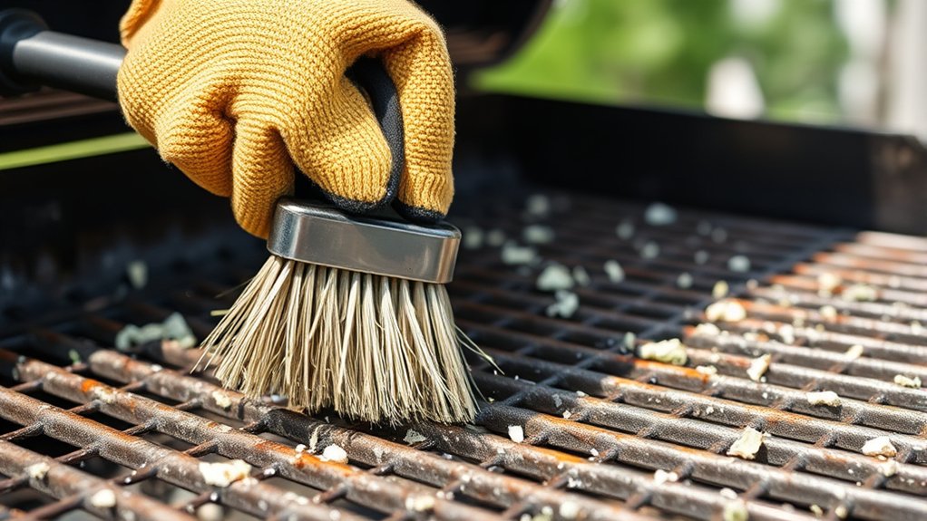 remove mold and debris