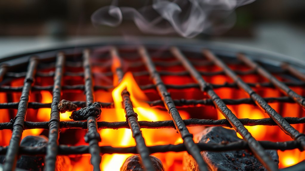 removing rust from grill