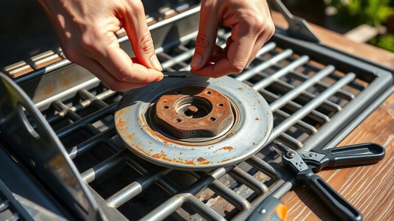 replacing a grill burner