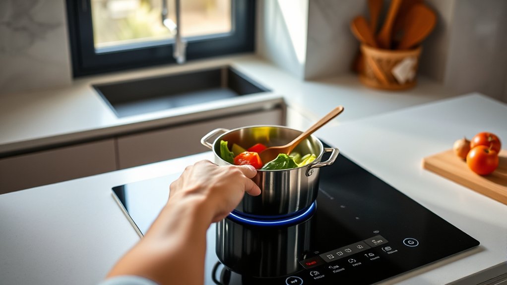 safe induction cooking tips
